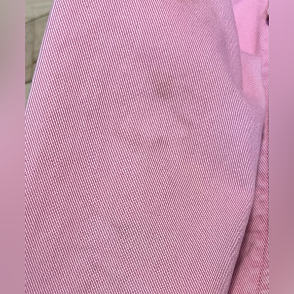 Vintage LL Bean Pretty in Pink button Up Jean Jacket size Small - Picture 7 of 16